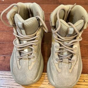 adidas Kids Tan High-Top Boots